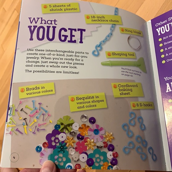 Klutz Shrink & Link Jewelry - craft (make your own jewelry) - Picture 10 of 16